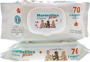 Marmailles Plus lingettes bébés x 70