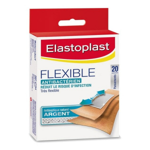 Flexible Antibactérien - 20 pansements
