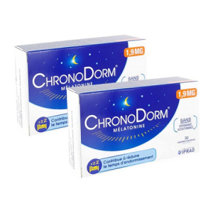 Mélatonine 1,9mg - 2x30 comprimés sublinguaux