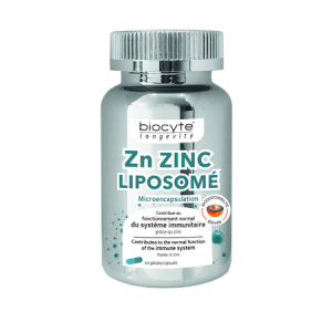 Zn Zinc Liposomé - 60 gélules