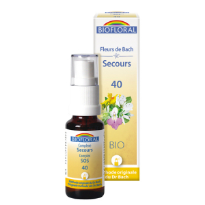 Complexe Spray Remède de Secours Bio - 20ml
