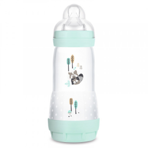 MAM Biberon Easy Start Anti-Colique 320 Ml Débit 3 Nature Aqua