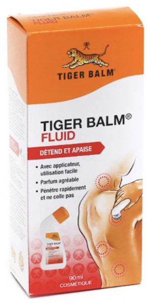Tiger Balm Fluide Baume du tigre Flacon Applicateur 90 ml