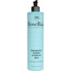ROSEBAIE SHAMPOOING KERATINE HUILE DE RICIN 500 ML