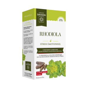 DAYANG RHODIOLA STRESS EMOTIONNEL 15 GELULES VEGETALES 15 JOURS