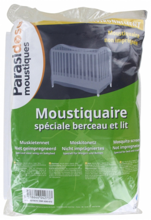 Parasidose Moustiques Moustiquaire Non Imprégnée Spéciale Berceau et Lit