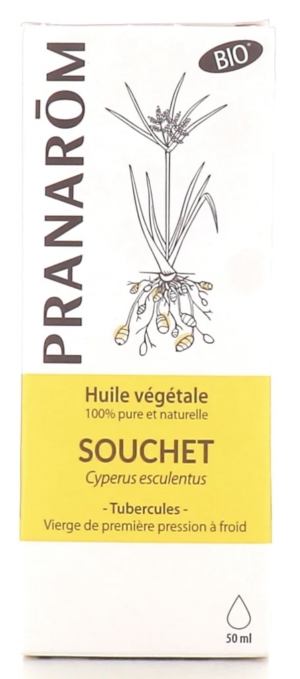 Pranarôm Huile Végétale de Souchet Bio 50 ml