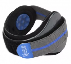THUASNE Epimed ProMaster - Bracelet Anti-Epicondylite Rigide à Double Pression Ciblée à Inserts Additionnels Gris XL