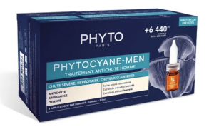 Phytocyane Homme Traitement Antichute 12 fioles de 5 ml