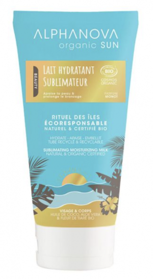 ALPHANOVA SUN Lait Hydratant Sublimateur Bio 150 ml