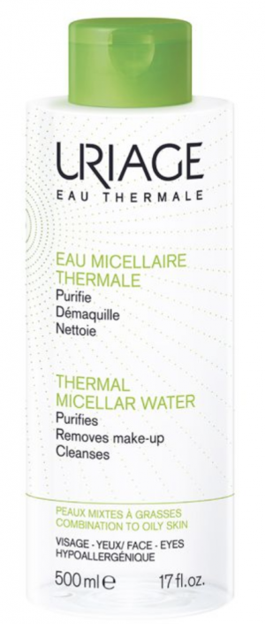 URIAGE Eau Micellaire Thermale 500 ml Peaux Mixtes A Grasses