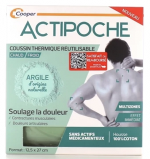 Actipoche Coussin Thermique Multizones à l'Argile