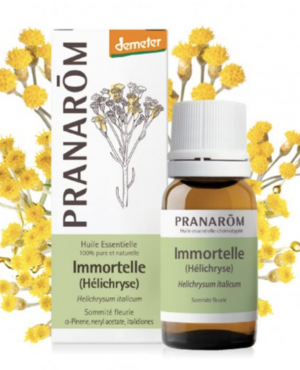 Pranarôm Huile Essentielle Immortelle Bio (Hélichryse) Demeter 2 ml