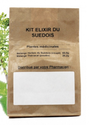 Iphym Herbes Du Suédois Mélange Kit Préparation Élixir du Suédois 3 sachets