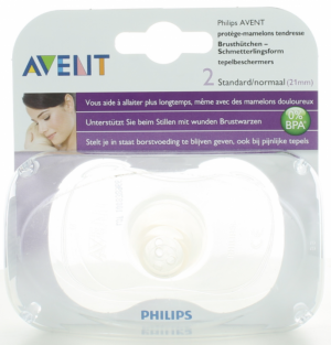 Avent Allaitement au Sein Protège-Mamelons Taille Standard x 2