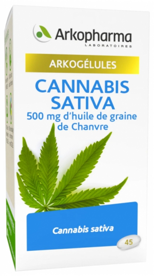 Arkopharma Arkogélules Cannabis Sativa 45 Capsules