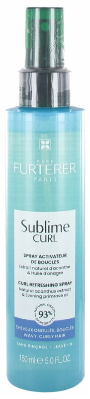 René Furterer Sublime Curl Spray Activateur de Boucles 150 ml