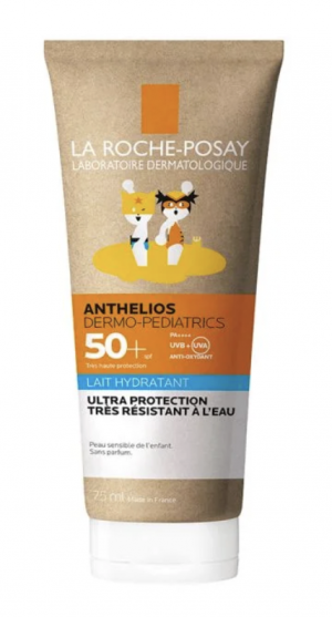 La Roche-Posay Anthelios Crème Solaire en Lait Hydratant Enfant Dermo-Pediatrics SPF50+ Sans Parfum 75ml