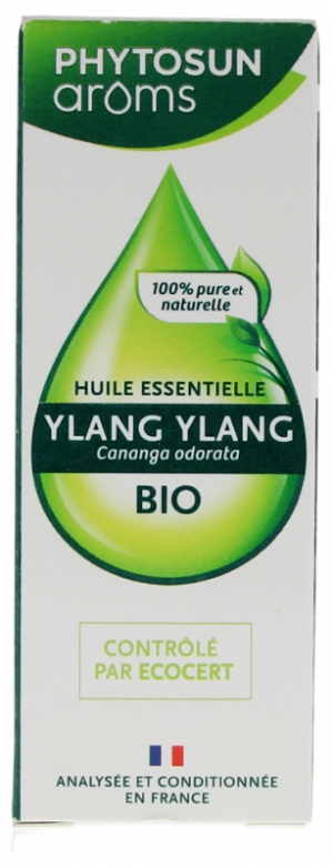 Phytosun Arôms Huile Essentielle Ylang Ylang (Cananga odorata) Bio 5 ml