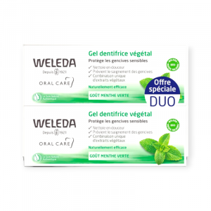 Weleda Gel Dentifrice Végétal Lot de 2 x 75 ml