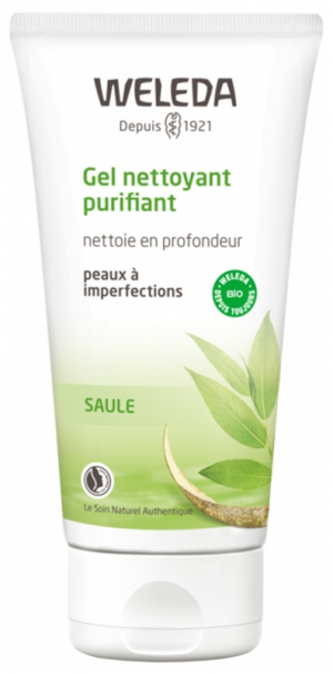 Weleda Gel Nettoyant Purifiant à la Saule Bio 100 ml