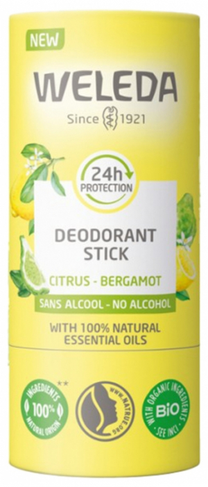 Weleda Déodorant Stick Citrus Bergamote 50 g