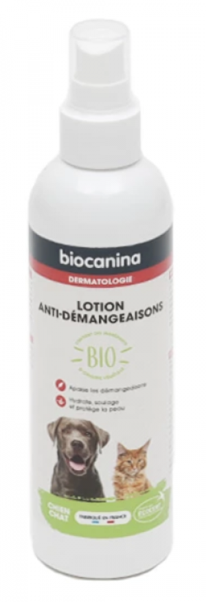 Biocanina lotion anti-démangeaisons bio 240 ml