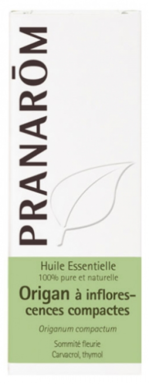 Pranarôm Huile Essentielle Origan à Inflorescences Compactes (Origanum compactum) 10 ml