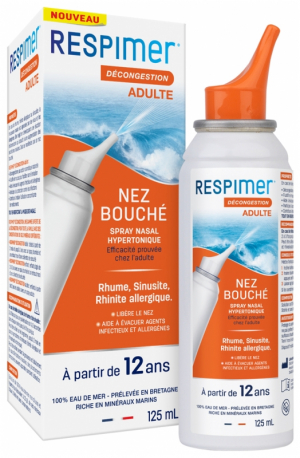 Laboratoire de la Mer Respimer Nez Bouché Spray Nasal Hypertonique 125 ml