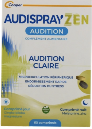 Cooper Audispray Zen Audition Claire 60 Comprimés
