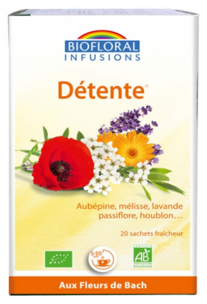 Biofloral Infusions Détente Bio 20 Sachets