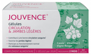 Jouvence 60 Gélules Circulation et Jambes Légères
