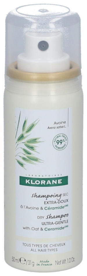 Klorane Shampoing Sec Extra-Doux 50 ml