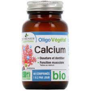 Les 3 Chênes Oligo Végétal Calcium Bio 60 Comprimés