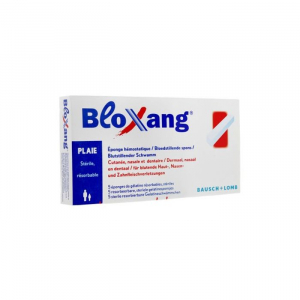 Bausch & Lomb BLOXANG 5 éponges hémostatiques