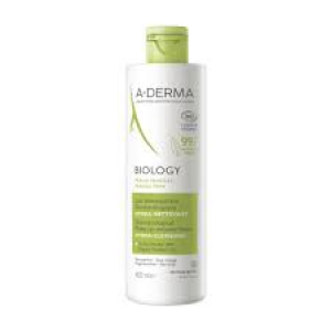 A-DERMA Biology Lait Démaquillant Dermatologique Bio 400 ml