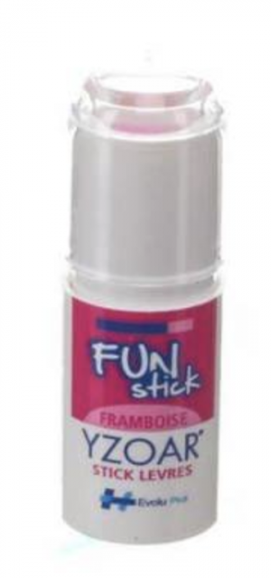 Yzoar Fun Stick Lèvres Parfum Framboise 4g