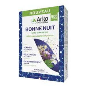 Arkopharma Arkofluides Bonne Nuit 20 Ampoules