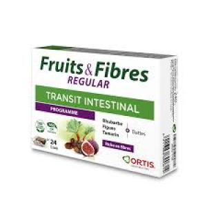 Ortis Fruits & Fibres Regular 24 Cubes à Mâcher