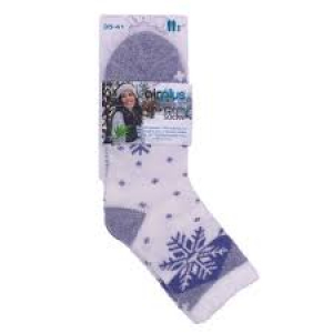 AIRPLUS ALOE CABIN CHAUSSETTES HYDRATANTES FLOCON BLEU 35-41
