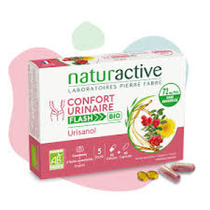 Naturactive Urisanol Confort Urinaire Flash Bio 10 Gélules + 10 Capsules