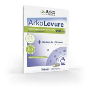 Arkopharma ArkoLevure 250 mg 10 gélules