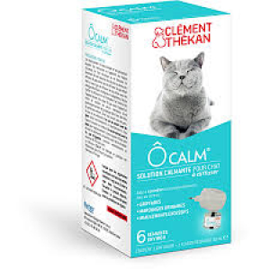 Clément Thékan Ôcalm Solution calmante pour chat - Kit diffuseur + recharge 48 ml