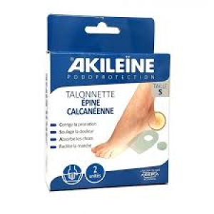 Akileïne Podoprotection Talonnette Épine Calcanéenne 1 Paire - Taille : S