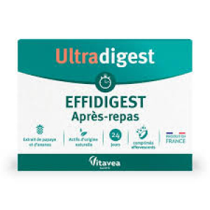 Vitavea Ultradigest Effidigest Après-Repas 24 Comprimés Effervescents