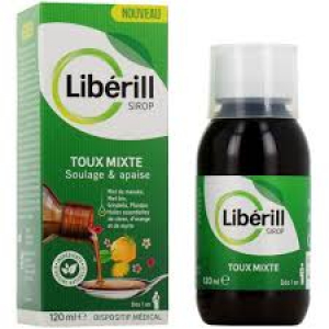 Libérill Sirop Toux Mixte Soulage & Apaise 120 ml