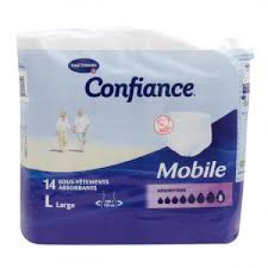 Hartmann – Confiance Mobile Sous Vêtements Absorbants x 14 Taille L 8 Gouttes