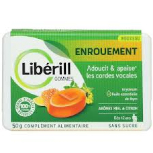 Libérill Gommes Enrouement 50 g