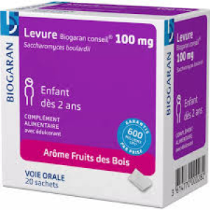 Biogaran Levure 100mg - 20 sachets arôme fruits des bois