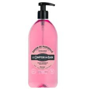 Le Comptoir du Bain Savon de Marseille Rose 1 L